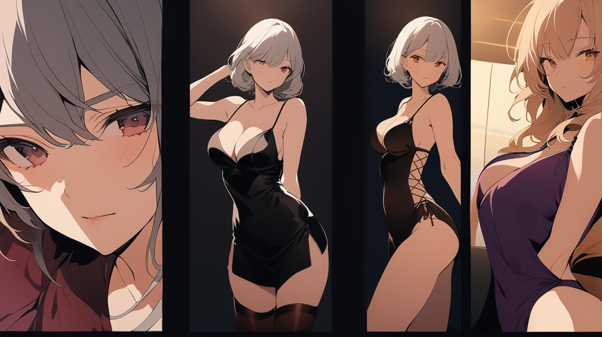 キャミソール姿の成人女性のイメージ