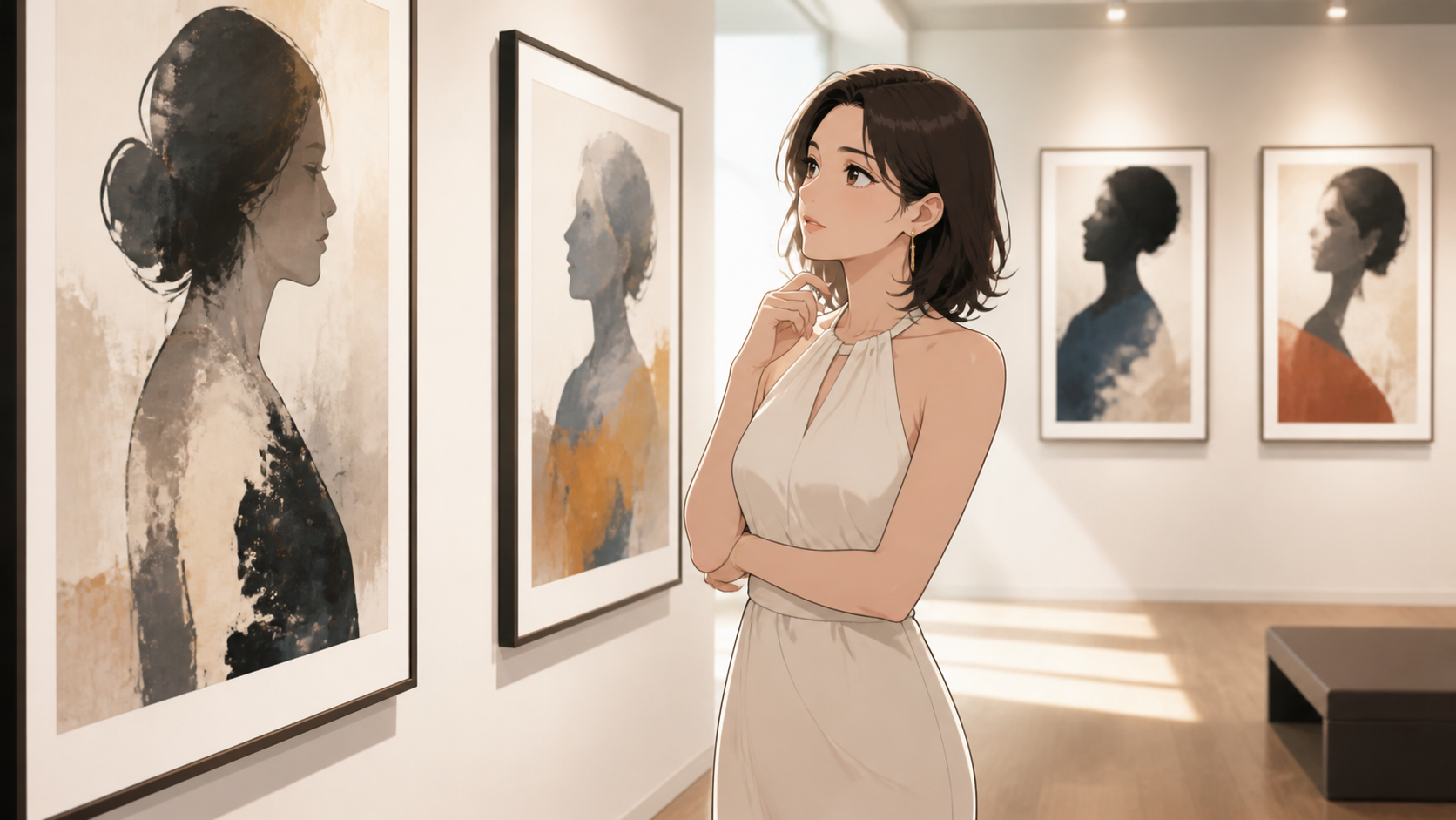 出演者の印象から作品を選ぶ成人女性のアニメイメージ