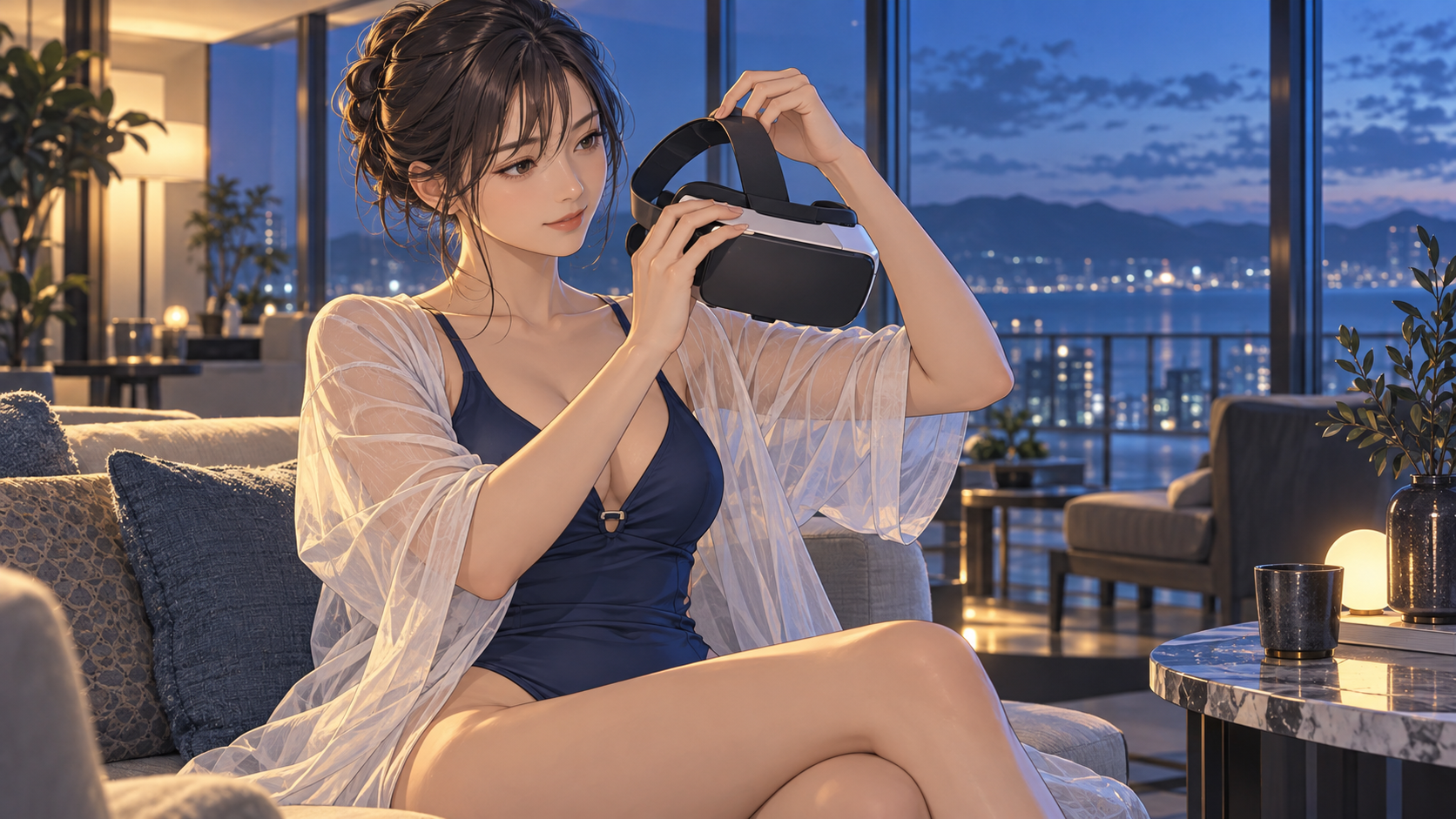 FANZA VRで映像酔いを減らす準備|初回視聴の設定と休み方